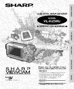 Sharp Camcorder VL-NZ50U-page_pdf